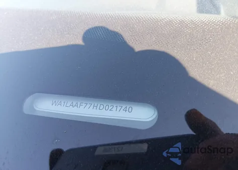 2017 Audi Q7 3.0T Premium z USA, uszkodzony, nr VIN WA1LAAF77HD021740